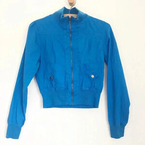 Active Los Angeles Blue Bomber Style Jacket